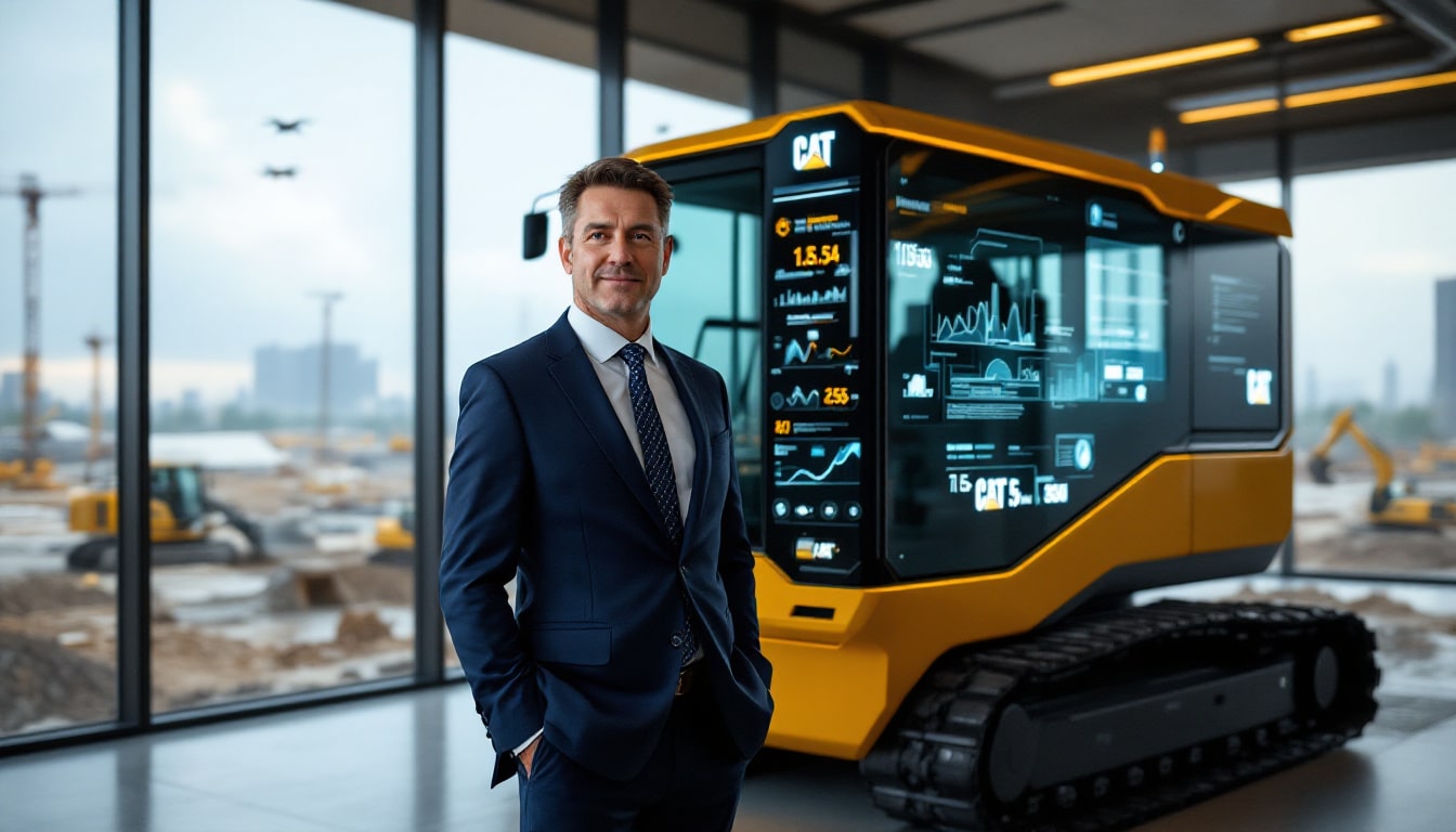 discover jim umpleby, the visionary ceo of caterpillar, who is revolutionizing the construction sector with smart machines and autonomous solutions. explore his journey and impact on the future of the industry.