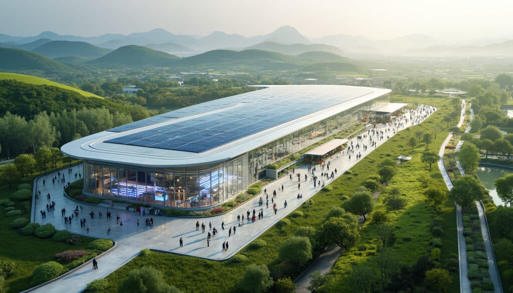 découvrez comment aiko révolutionne l'industrie avec le lancement d'une usine intelligente zéro carbone à jinan, pionnière dans la fabrication de panneaux photovoltaïques durables, alliant innovation technologique et respect de l'environnement.