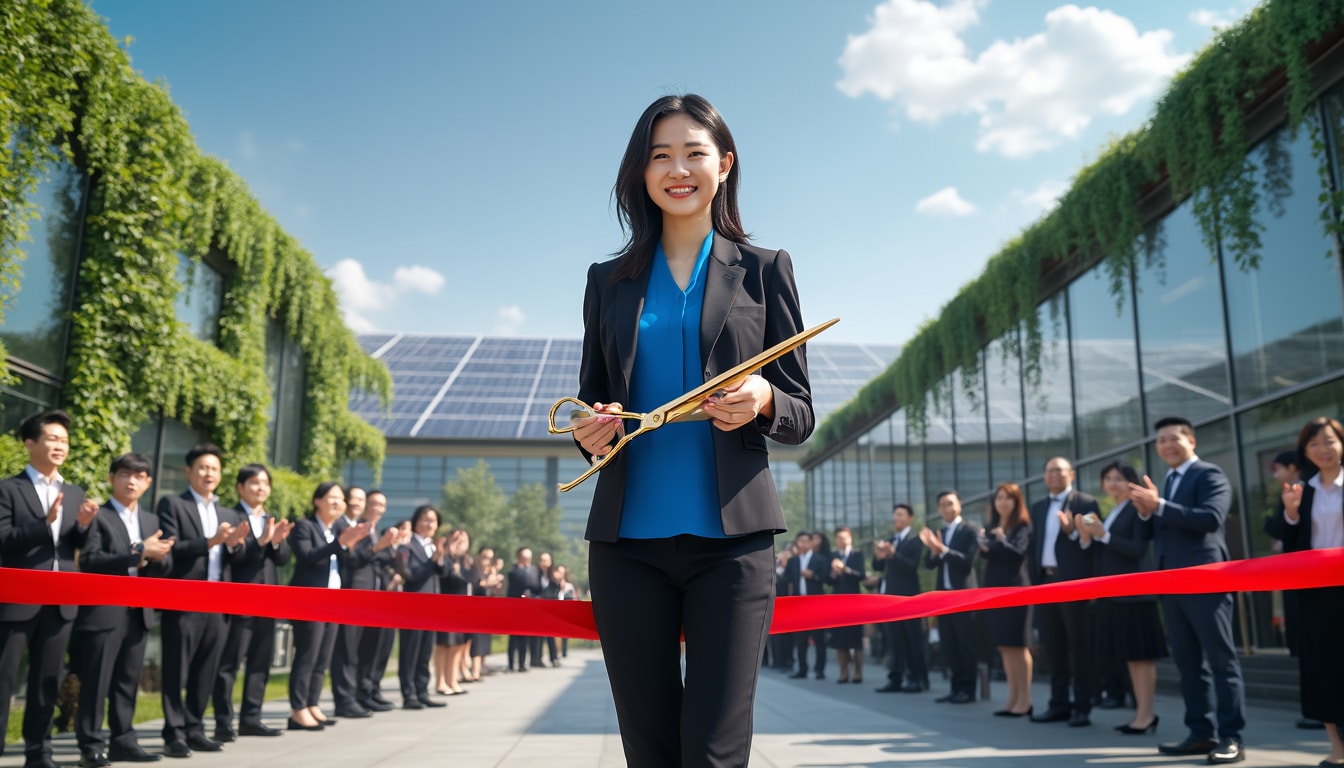 découvrez comment aiko, leader en innovation, inaugure une usine intelligente zéro carbone à jinan. cette initiative révolutionne la fabrication photovoltaïque durable, alliant technologie avancée et respect de l'environnement pour un avenir énergétique responsable.