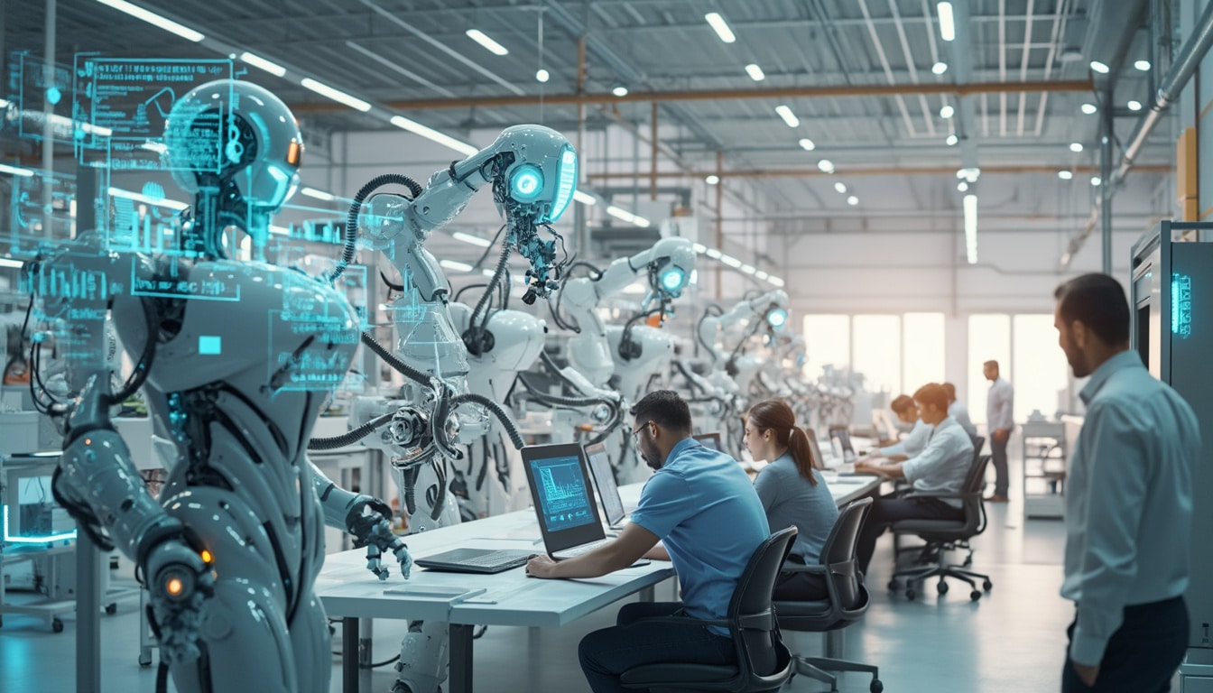 découvrez comment l'intelligence artificielle transforme l'industrie manufacturière en optimisant la production, améliorant l'efficacité et propulsant l'innovation. plongez dans les tendances et les technologies qui façonnent l'avenir de ce secteur.