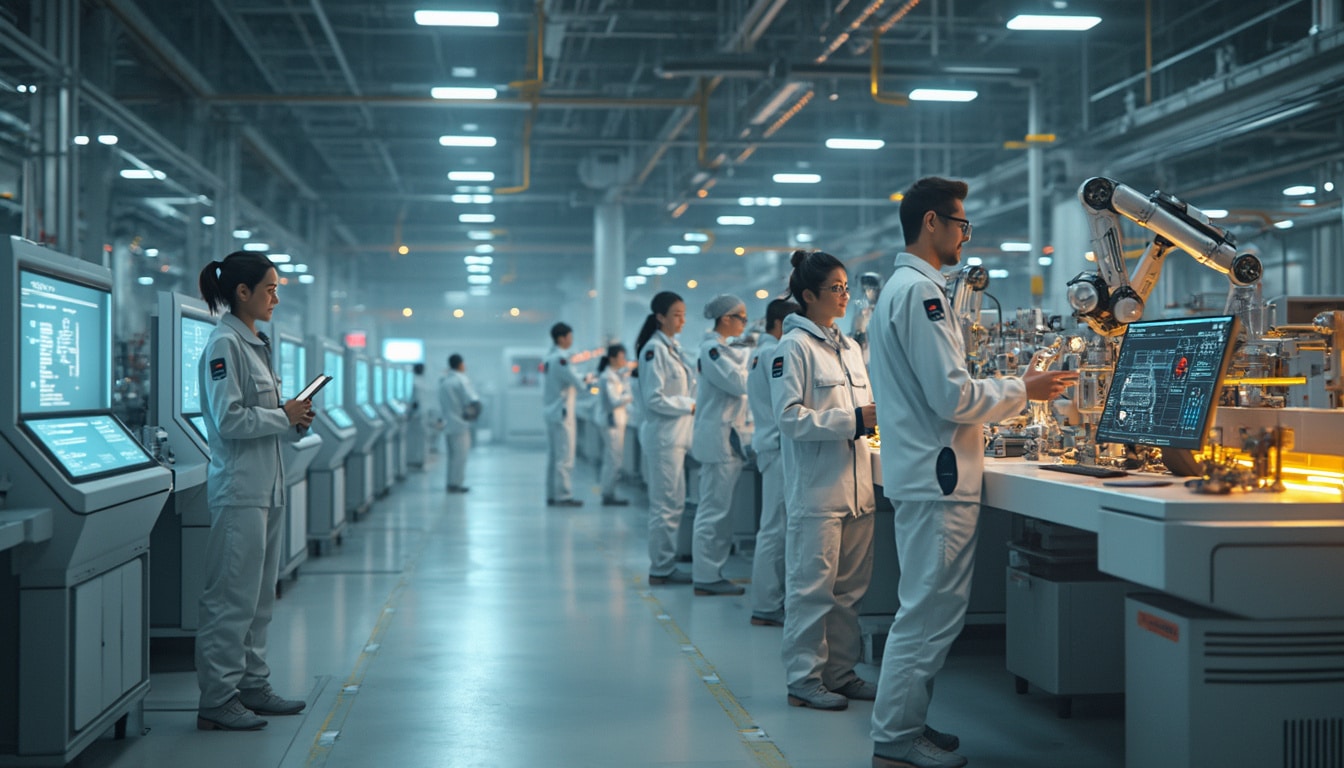 discover how AI transforms the manufacturing industry by optimizing processes, improving productivity, and reducing costs. delve into the future of manufacturing with innovative solutions that revolutionize how businesses operate.