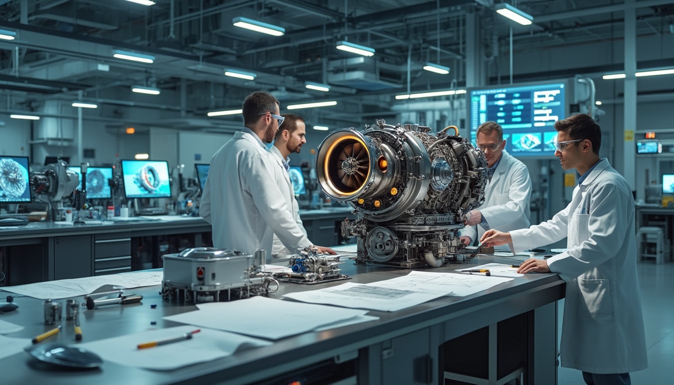 discover how Safran is progressing towards the development of its new engine, combining technological innovations and environmental performance to shape the future of aviation.