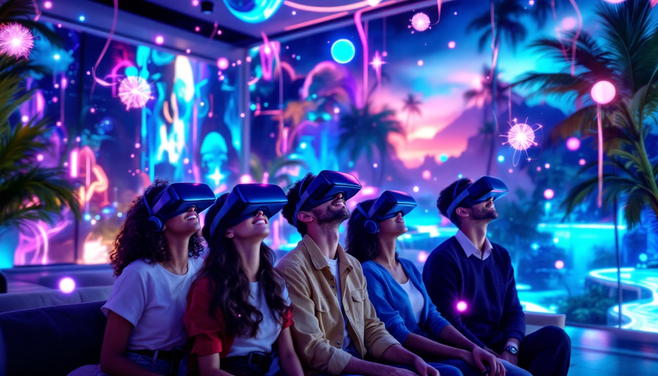 plongez dans l'univers fascinant de la réalité virtuelle : explorez des mondes inédits, vivez des expériences immersives et découvrez comment cette technologie révolutionne notre manière d'interagir avec le monde.