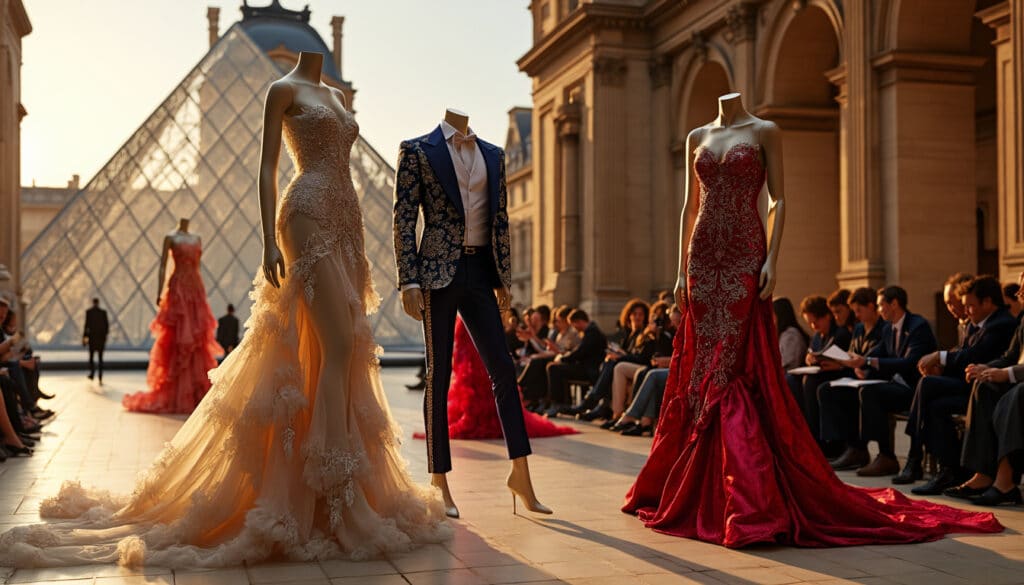 découvrez l'univers de la haute couture française à travers l'exposition exceptionnelle du louvre mettant en avant les mannequins emblématiques. plongez dans l'élégance et le savoir-faire des créateurs qui ont façonné la mode française.