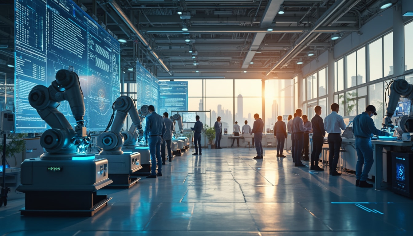 découvrez comment l'intelligence artificielle transforme radicalement l'industrie manufacturière dans cet article de sap brandvoice. explorez les innovations, les avantages et les défis que l'ia apporte pour révolutionner les processus de production et améliorer l'efficacité opérationnelle.