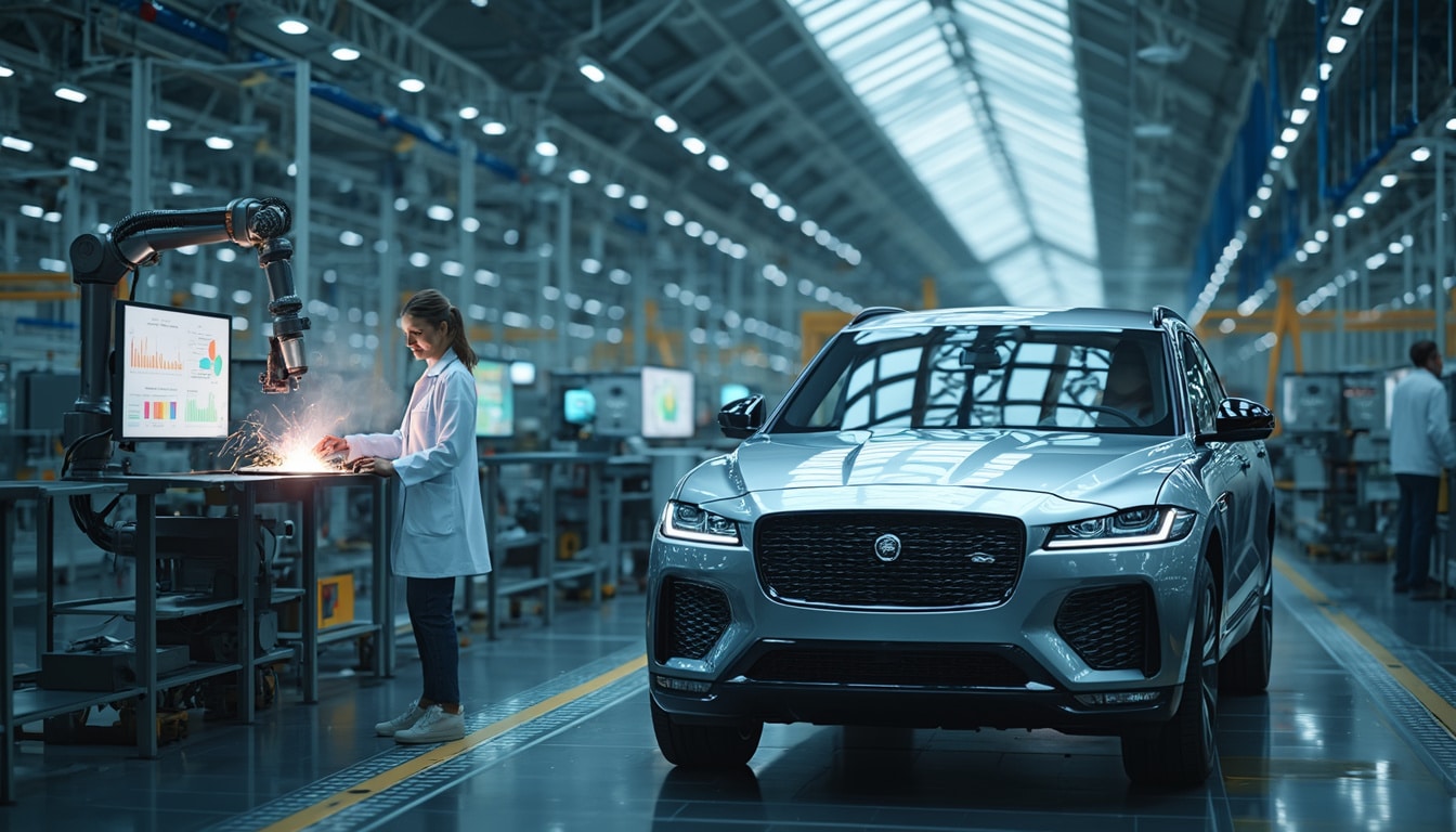 découvrez comment jaguar land rover a intégré la technologie de la 5g privée d'ericsson pour révolutionner ses processus et s'inscrire dans l'ère de l'industrie 4.0, améliorant ainsi la production et favorisant l'innovation.