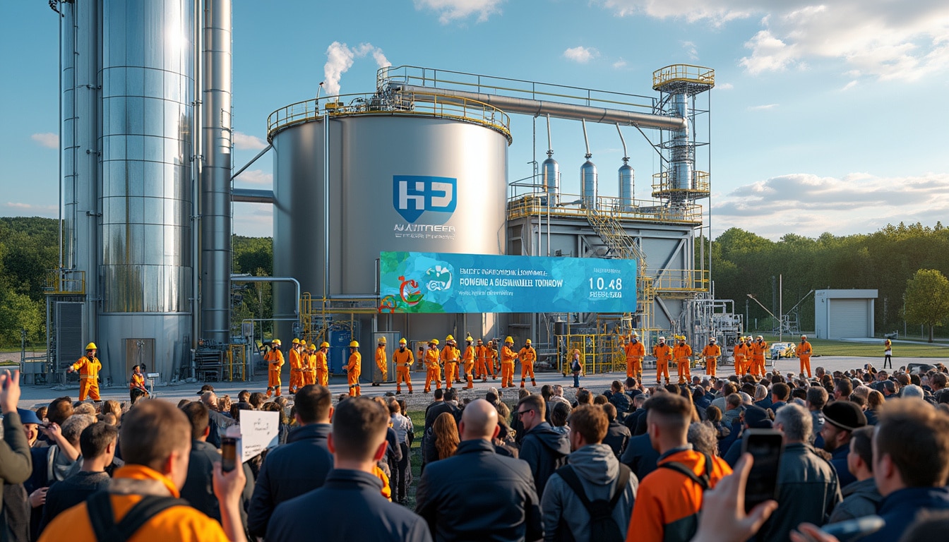 discover how haffner energy is revolutionizing hydrogen production with its latest innovative facility using biomass, located in the marne. a significant advancement for green energy.