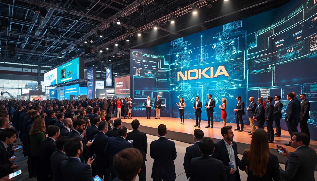 découvrez la nouvelle plateforme ia de nokia, lancée au mobile world congress 2025, qui révolutionne les applications de l'industrie 4.0. plongez dans l'avenir de l'innovation industrielle avec des solutions intelligentes et connectées.