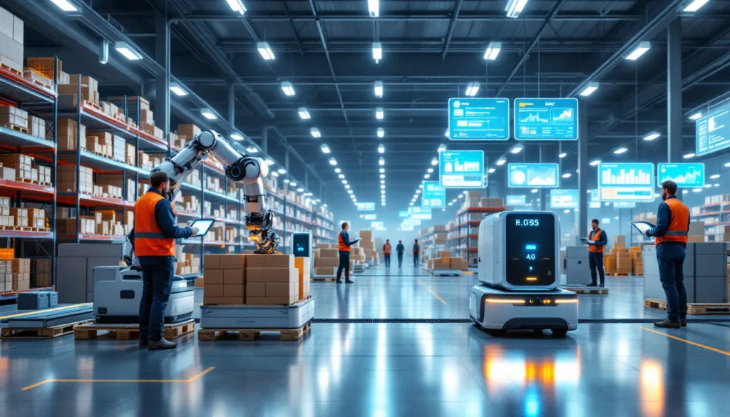 découvrez comment l'industrie 4.0 transforme l'intralogistique grâce à l'automatisation. dans ce podcast, nous explorons les défis et opportunités liés à cette révolution technologique, avec des experts partageant leurs visions et solutions pratiques pour adapter votre entreprise à cette nouvelle ère.