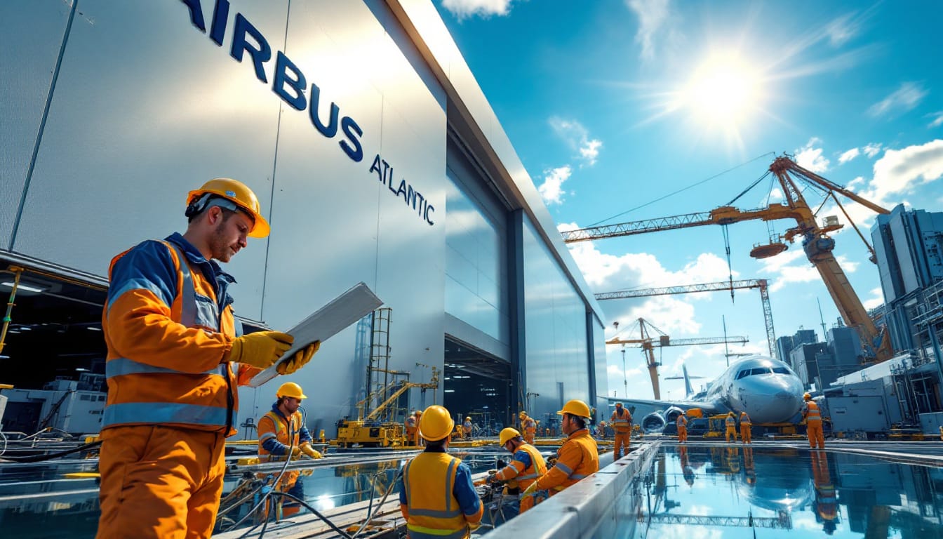 découvrez comment airbus atlantic à rochefort intensifie ses efforts pour renforcer ses capacités industrielles, concrétisant ainsi sa vision d'innovation et de performance dans le secteur aéronautique.