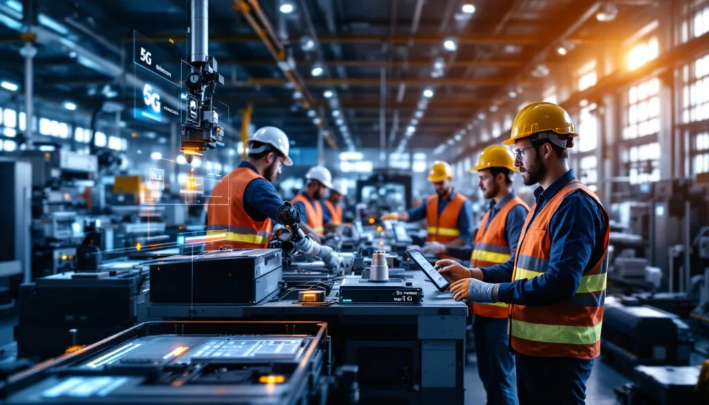 découvrez comment betacom et siemens révolutionnent l'industrie manufacturière avec leur plateforme de réseau privé 5g, offrant des solutions innovantes pour une connectivité améliorée, une efficacité accrue et une automatisation avancée. plongez dans l'avenir de la production grâce à cette technologie de pointe.