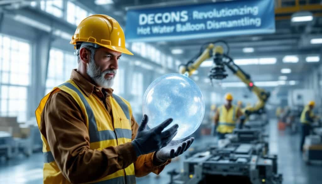 découvrez la première mondiale de decons avec sa ligne dédiée au démantèlement de ballons d'eau chaude en vienne. une innovation qui révolutionne le recyclage et la gestion des déchets énergétiques, alliant technologie avancée et respect de l'environnement.
