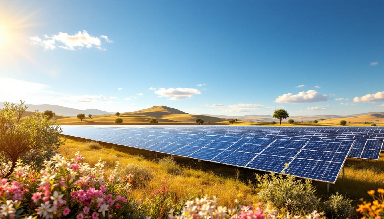 discover the launch in Spain by TotalEnergies of its largest solar park in Europe, with an impressive capacity of 263 MW. a giant step towards sustainable and renewable energy.