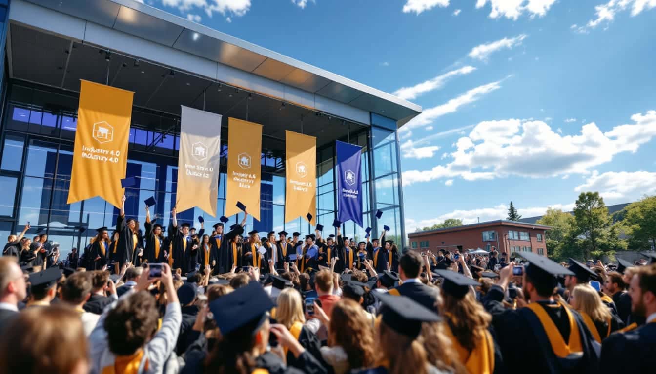 découvrez comment le programme pilote de l'académie de l'industrie 4.0 a culminé en une cérémonie mémorable à penn state dubois, célébrant l'innovation et l'excellence dans le secteur industriel.