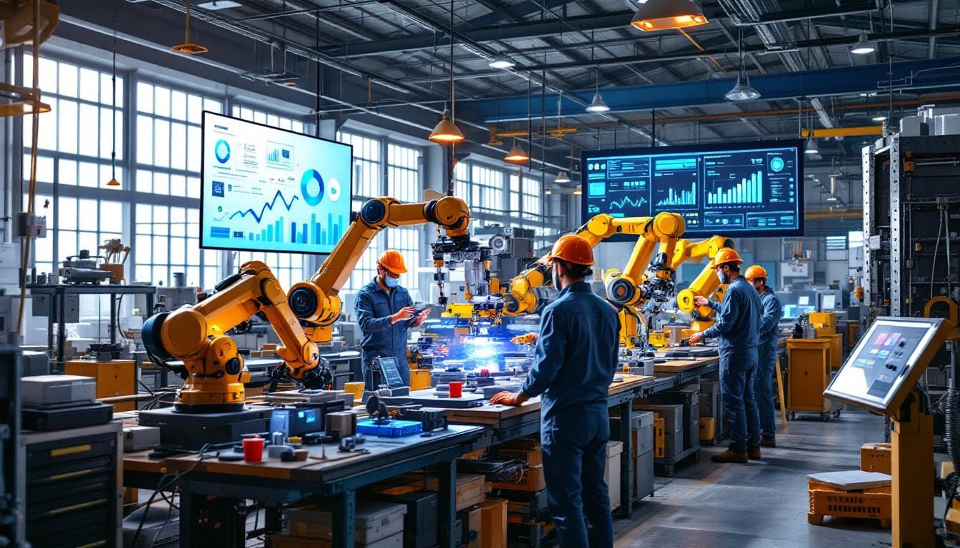 discover the crucial importance of industry 4.0 to transform your workshop into a connected and optimized space. learn how new technologies are revolutionizing the manufacturing sector, thereby improving the efficiency, productivity, and competitiveness of your business.
